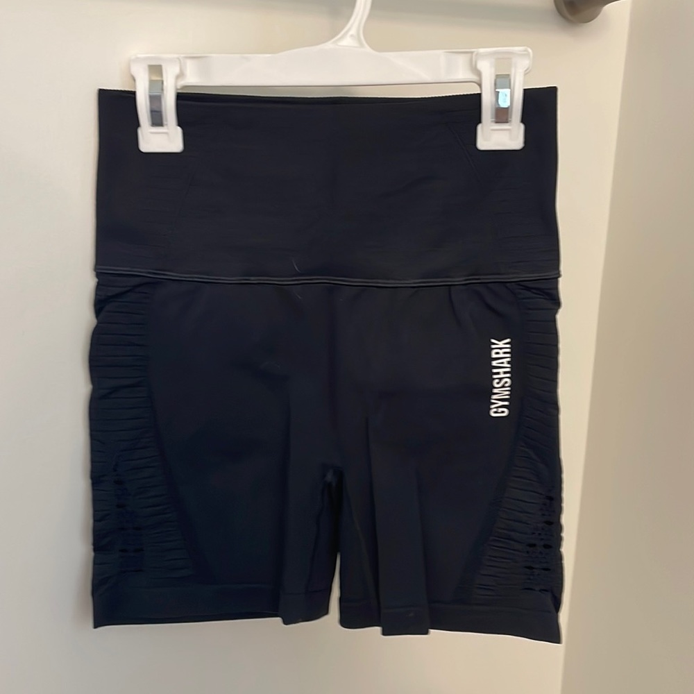 Black gymshark shorts